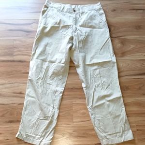 Orvis Cream Pants Size 34/30